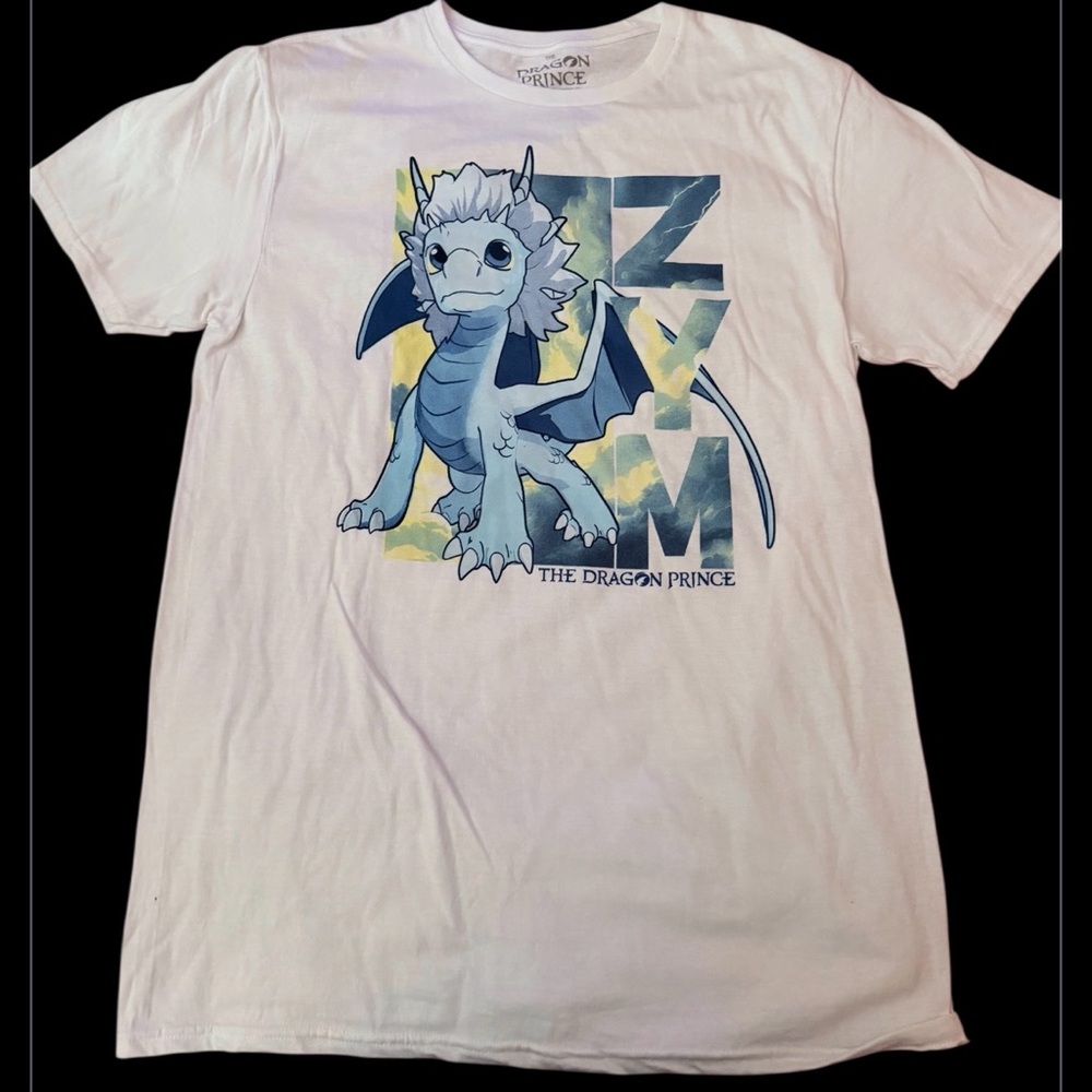 The‎ Dragon Prince Zym Clouds Netflix t shirt Size Medium NWOT
